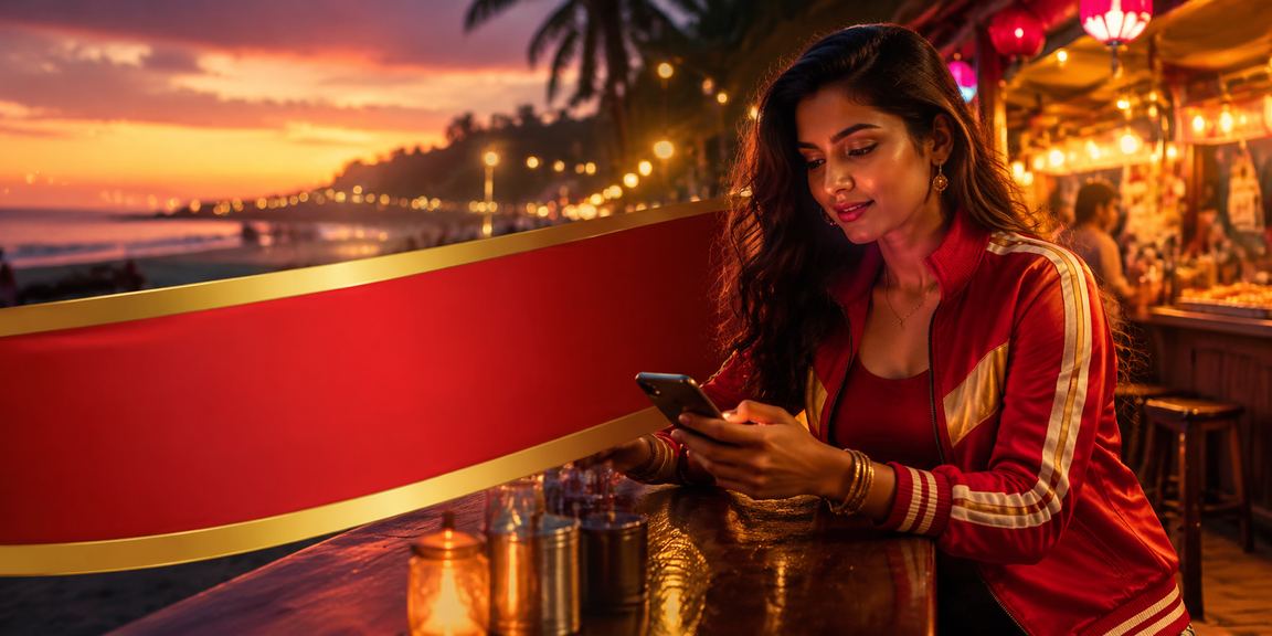 Clean and vibrant sports betting interface at Goa